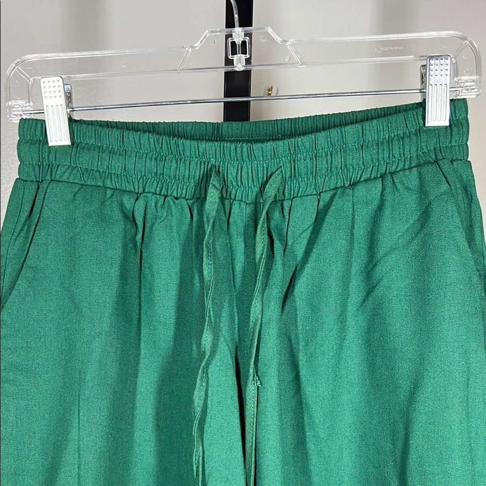 Green Drawstring Pants - Picture 5 of 8